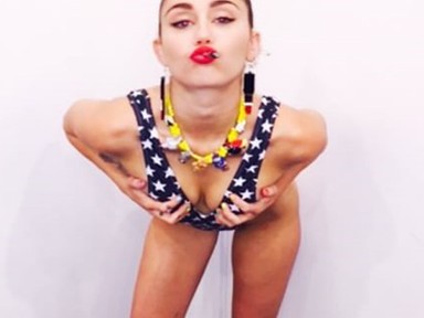 Miley Cyrus megőrült a hétvégén