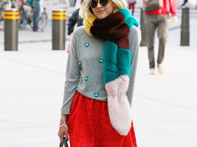 Trendriadó! Fearne Cotton műszőrme gallérját akarjuk!