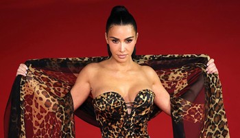 Kim Kardashian leopárdmintás ruhában keltett óriási feltűnést, azonnal ellopta a show-t a vörös szőnyegen