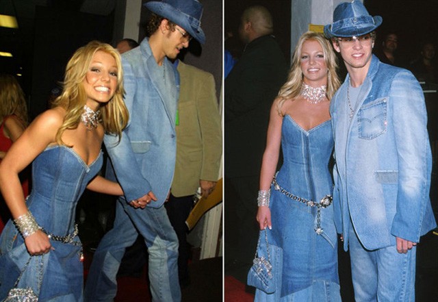 Justin Timberlake és Britney Spears legendás farmeres összeöltözése