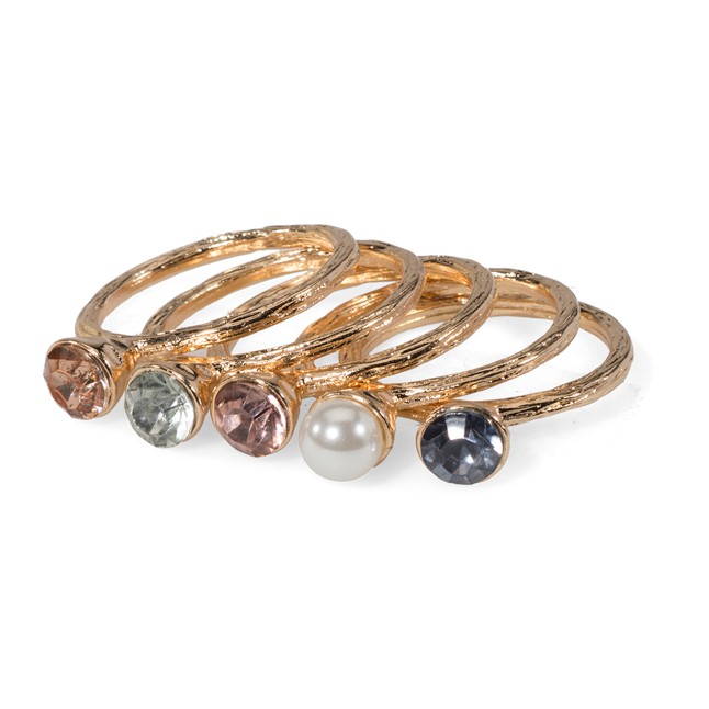 Fém gyűrű NEW YORKER 1290 Ft/5 db