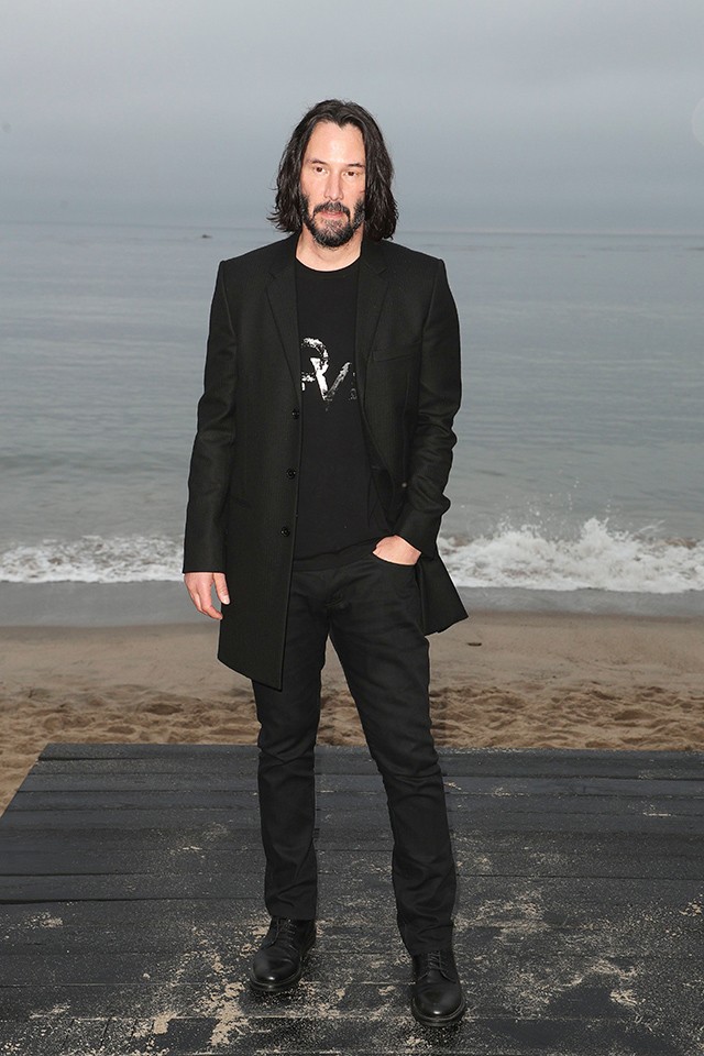 Keanu Reeves Saint Laurent