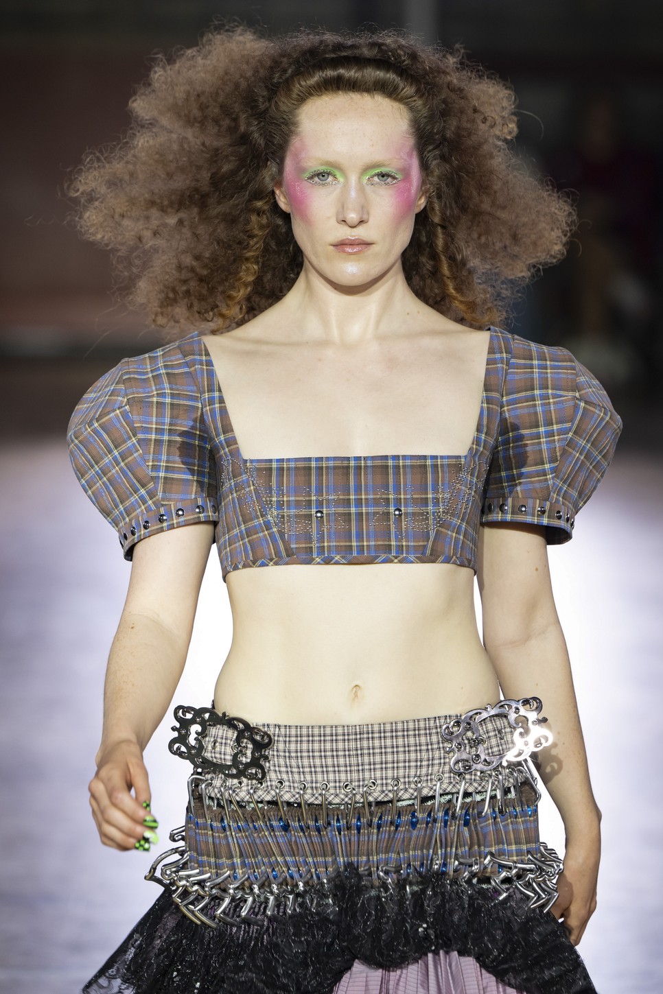 A skótkocka valósággal újjászületett a londoni divathét kifutóján