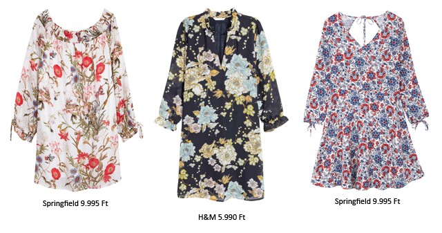 Virágos ruhák olcsóbban a GLAMOUR-napokon