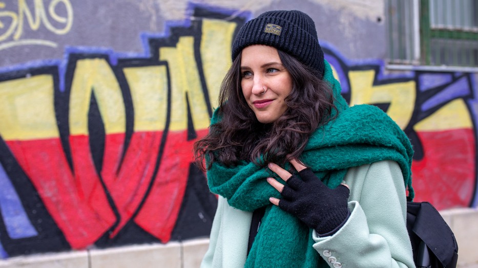 Volkova Krisztina egy vagány énekesnő, dalszerző, akinek a tehetsége mellett a stílusa is figyelemreméltó