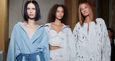 Epres Panni a milánói divathét csillagaként tündökölt - Kata Szegedit viselt, és nem is akármit