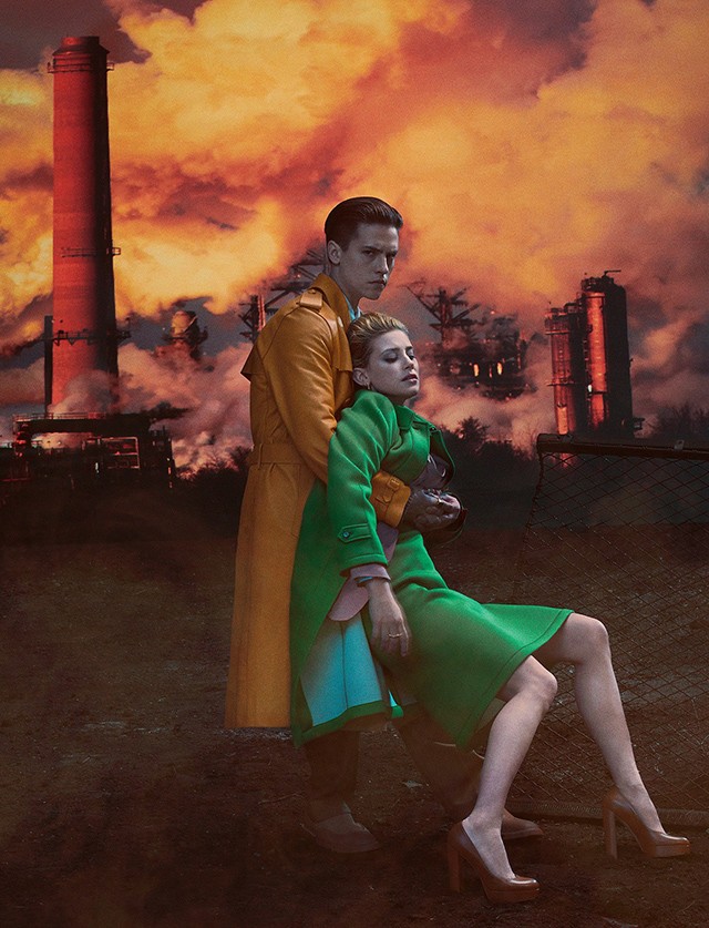 Lili Reinhart Cole Sprouse W