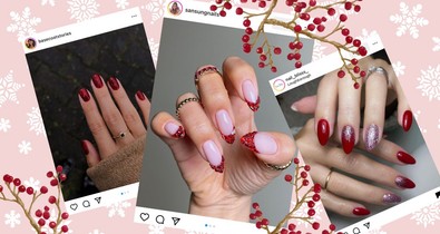 Merülj el a legcsodásabb piros karácsonyi körmökben!