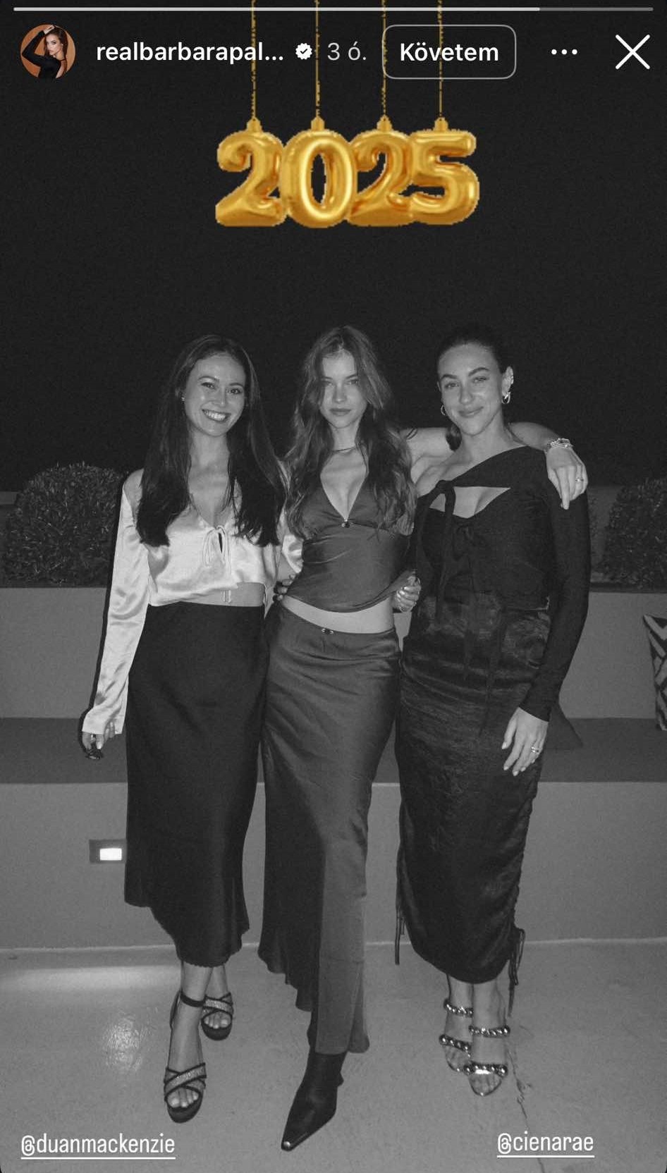 Bármikor elfogadnánk Palvin Barbara szilveszteri szettjét