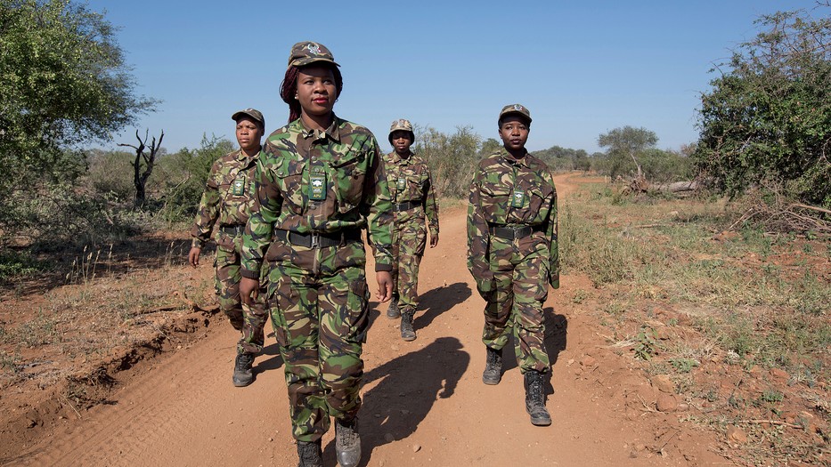 A Fekete Mambák a dél-afrikai természetvédelem hősnői