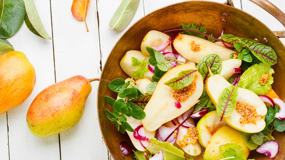 Körtés saláta recept