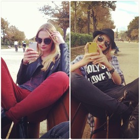 Öribarik: Hajdu Niki és Barabás Heni.