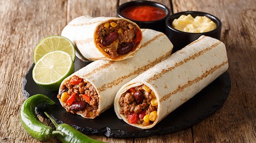 Húsimádók kedvence: Pikáns húsos burrito