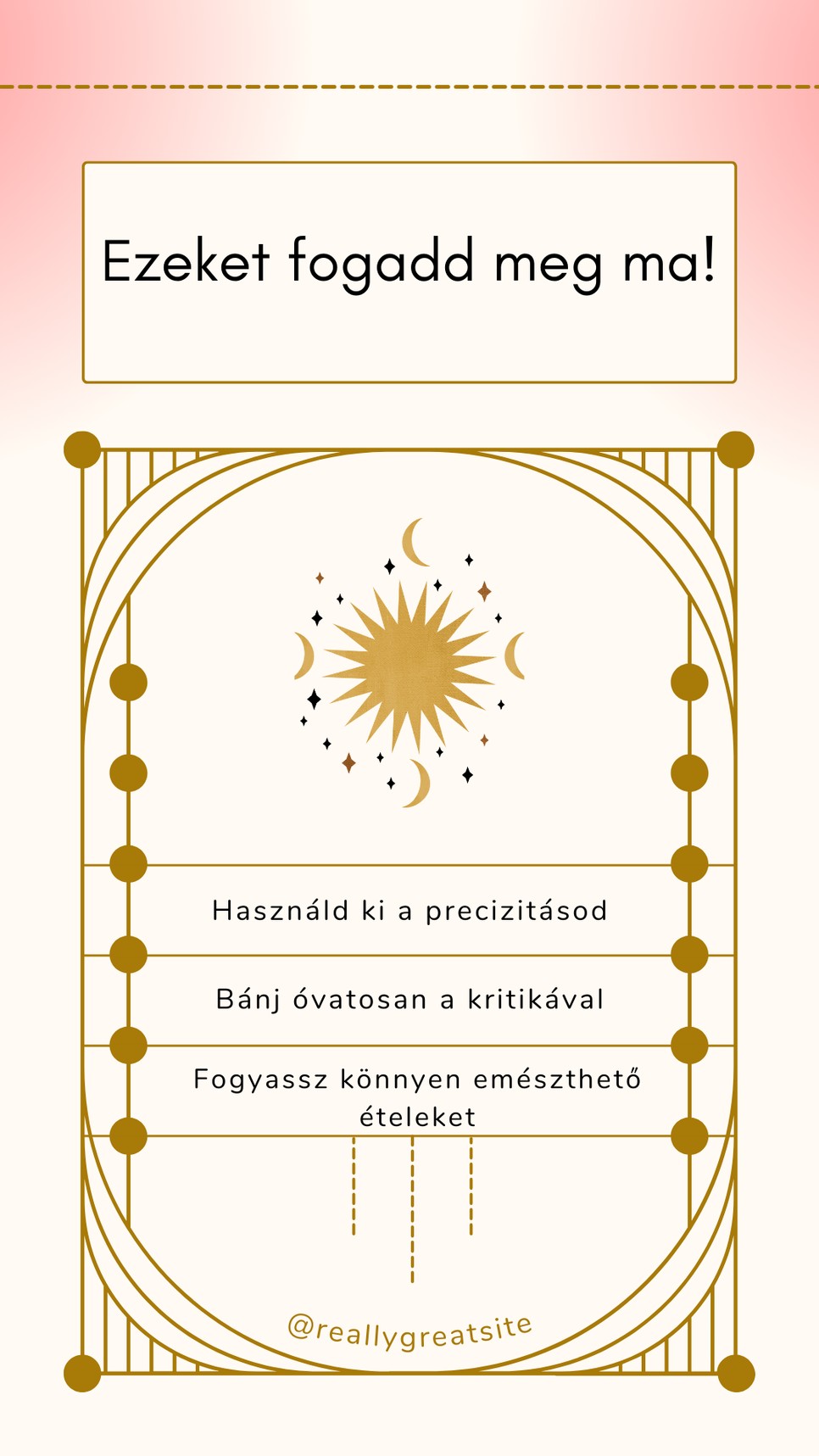 Ezeket fogadd meg ma a csillagok szerint