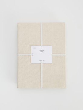Reserved Home bézs pamutfüggöny 16 995 Ft