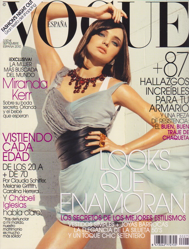 Spanyol Vogue, 2010. szeptember