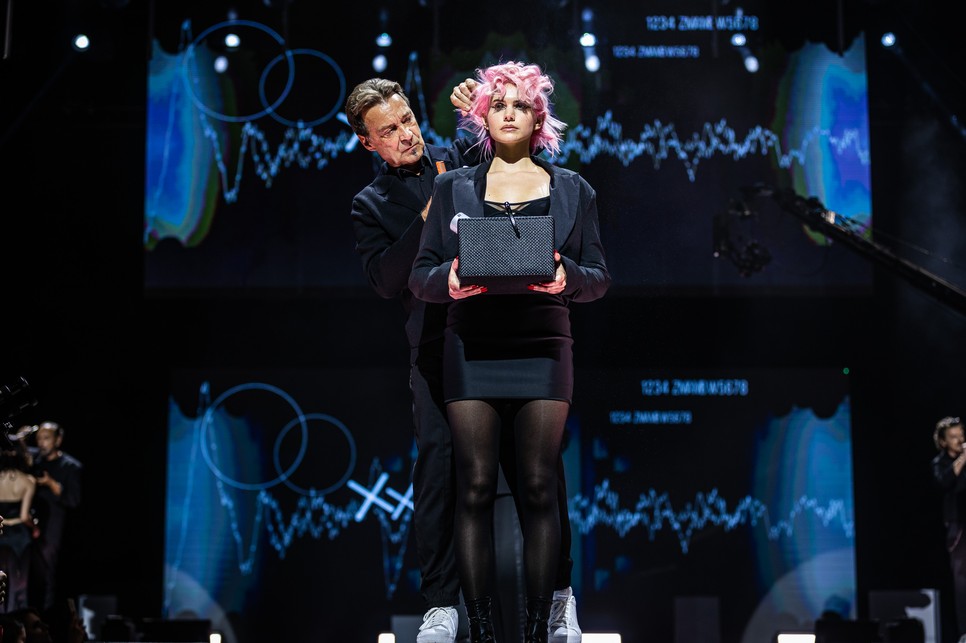 Hajas László a kifutón mutatta meg tehetségét