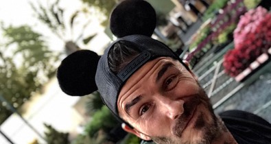 David Beckham a legjobb fej sztárapuka, őrületes Disneyland-bulit csaptak