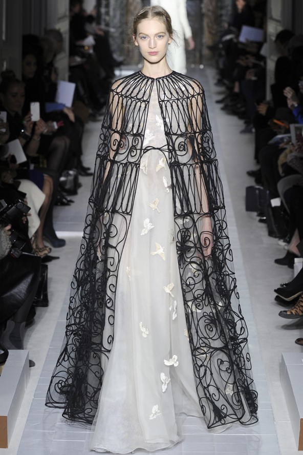 Axente Vanessa a Valentino haute couture show-n
