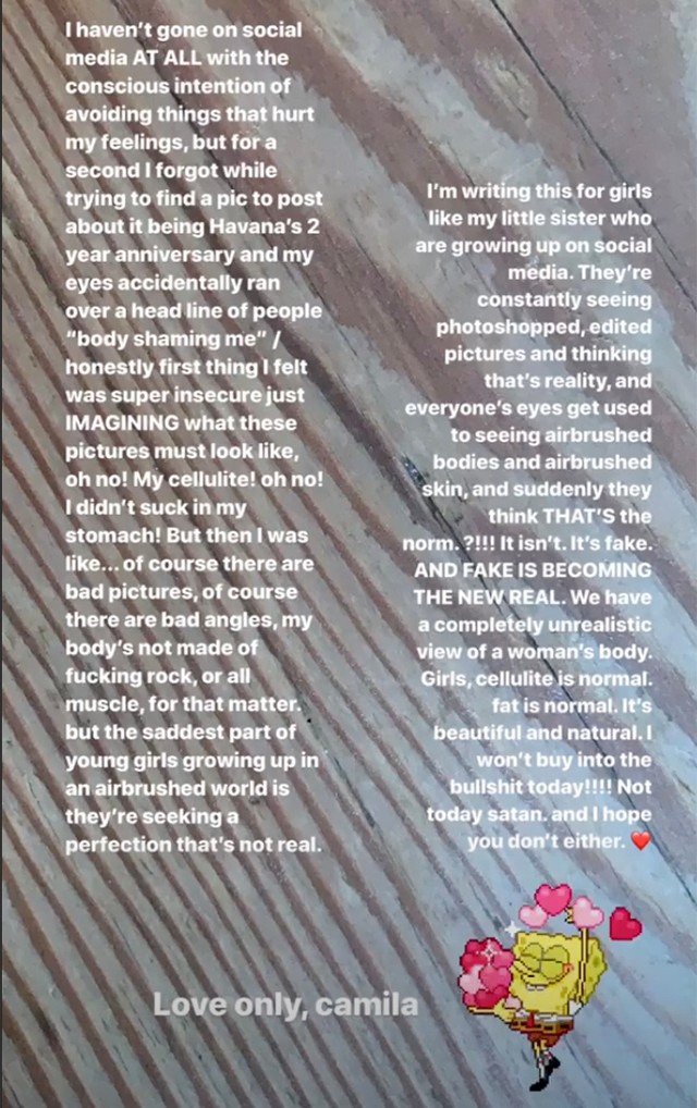 camila Cabello Instagram