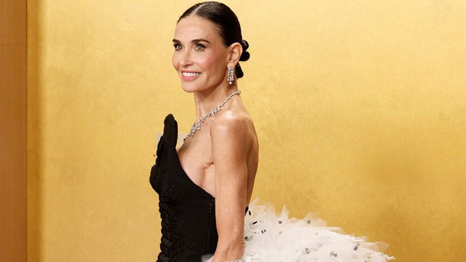 Demi Moore csak úgy ragyogott a vörös szőnyegen
