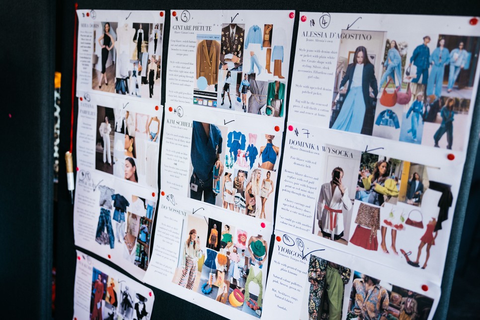 A Perwoll kifutójára 10 ország 15 influenszere készült Victoria Lee stylist munkájával