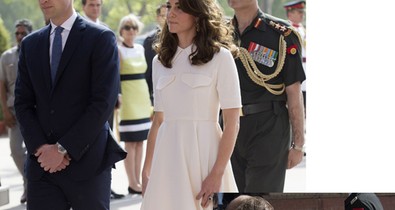 Ciki! Kate Middleton bugyit villant Indiában