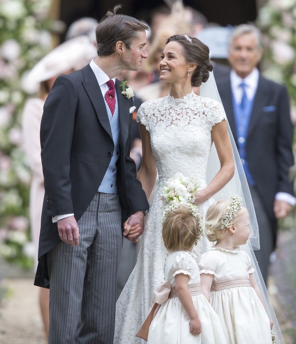 James Matthews és Pippa Middleton a 2017-es esküvőjükön