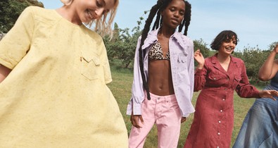 Vissza a természetbe: íme a Levi’s x GANNI újabb kollaborációja