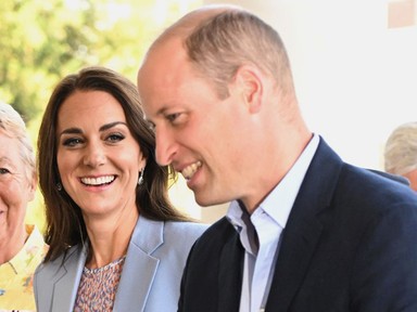 Őrület: Katalin hercegné és Vilmos herceg megnézte a saját magukról készült festményt