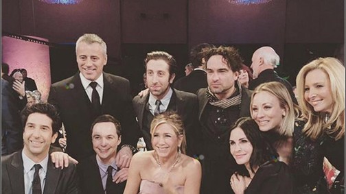 A Jóbarátok sztárjai újra együtt! Egy fotó, ami máris történelmet írt