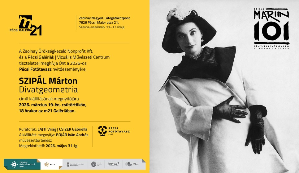 Szipal Marton: Divatgeometria, m21 galéria, Pécs