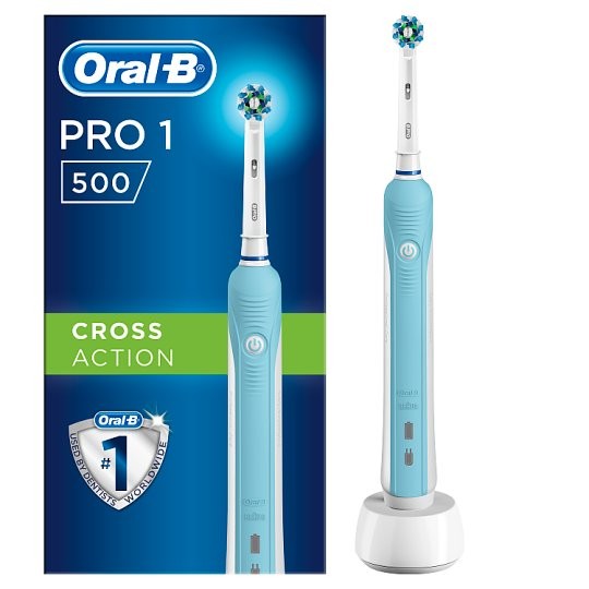 Oral-B Pro 1 500 tölthető elektromos fogkefét 30 százalékkal kedvezménnyel szerezheted be a GLAMOUR-napok X-Mas Week ideje alatt