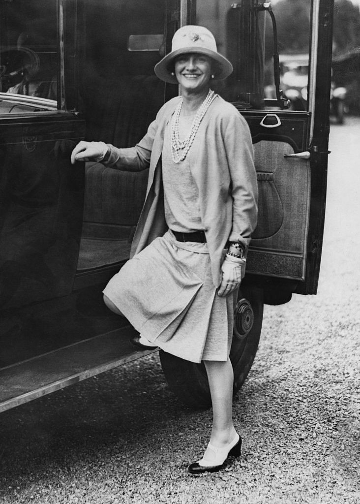 Coco Chanel a francia tengerparton 1928-ban