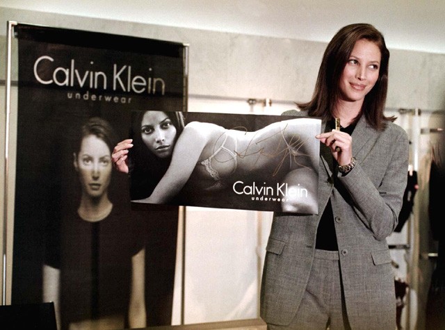 Christy Turlington a Calvin Klein múzsájaként