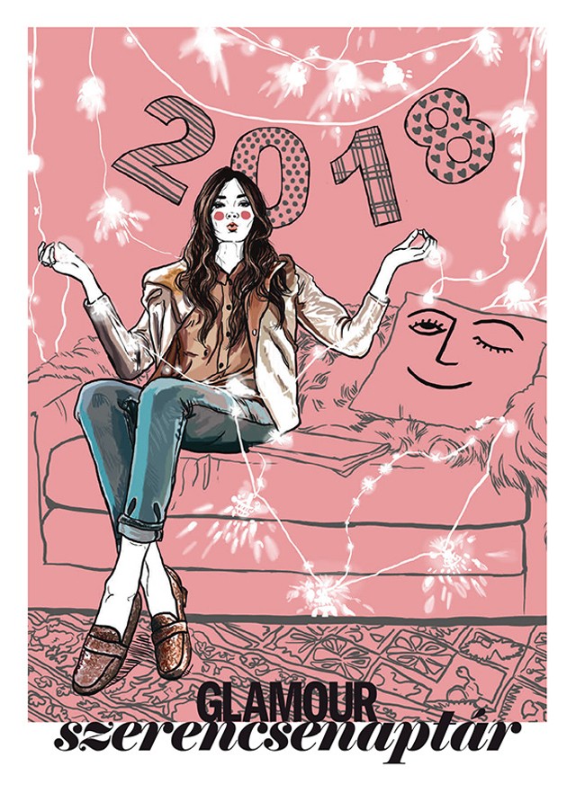 Legyen szerencséd: a GLAMOUR január-februári duplaszáma ajándék Szerencsenaptárral