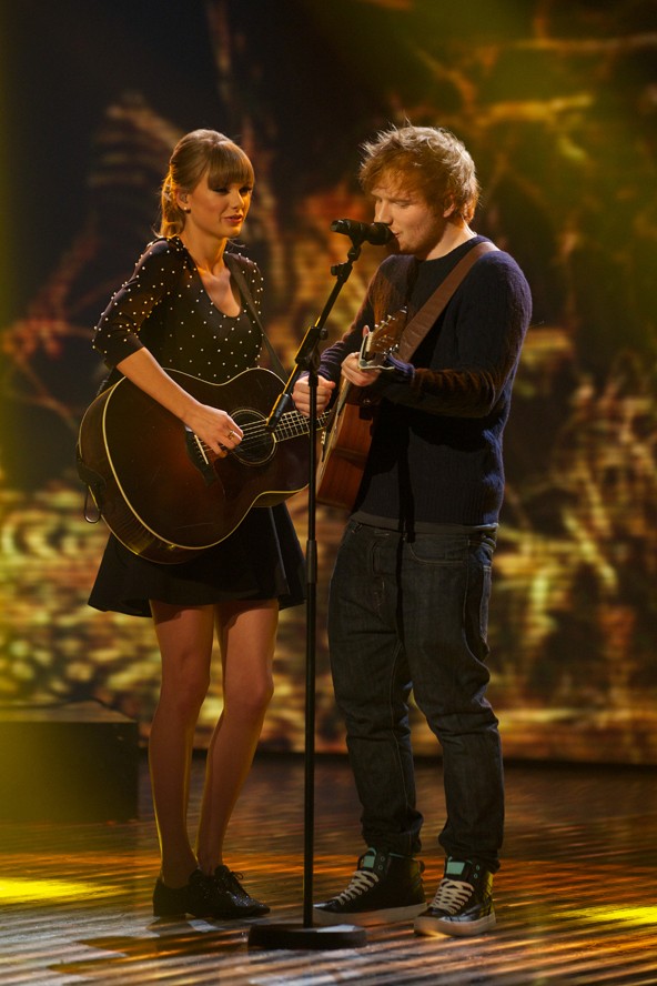 Taylor Swift és Ed Sheeran közös fellépése a Britain`s Got Talent tehetségkutatón
