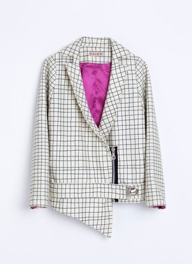 Aszimmetrikus záródású szövet dzseki DAIGE 44 990 Ft