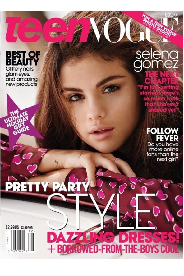 Selena Gomez nyárias és laza a Teen Vogue címlapján