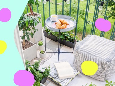 Ezekkel a bútorokkal és dekorelemekkel még a legapróbb balkon is oázissá válik