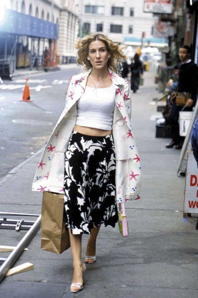Carrie Bradshaw 25 legemlékezetesebb szettje