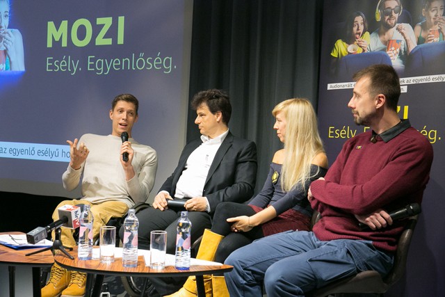 Moziélmény Budapesten a látás- és mozgássérültek számára is