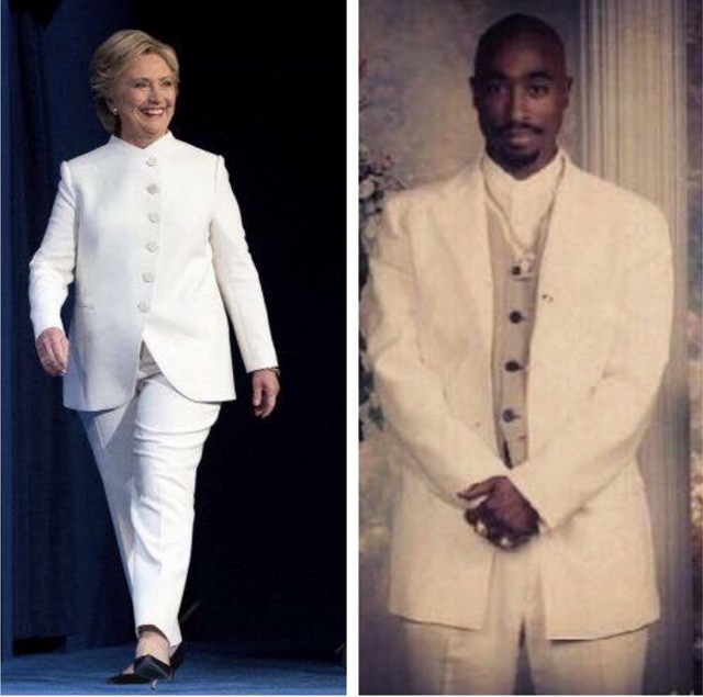 Hillary Clinton, Tupac