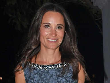 Pippa Middleton alaposan kigyúrta magát az esküvőre