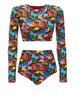13. Botanika - Surf top és magasderekú bikini alsó LA DOUBLE J. ladoublej.com
