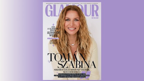 GLAMOUR-napok Summer Week kuponokkal, Tomán Szabinával a címlapon megjelent a GLAMOUR legújabb száma