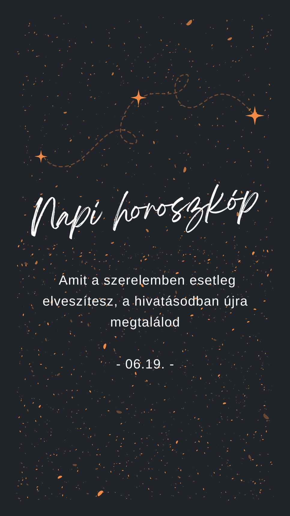 Ezt ígéri a napi horoszkóp