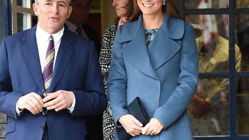 Kate Middleton a fáradtság jelét sem mutatja