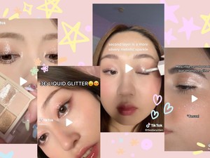 Angyali glitter sminktrend a Tiktokról, ha a hidegben is ragyognál