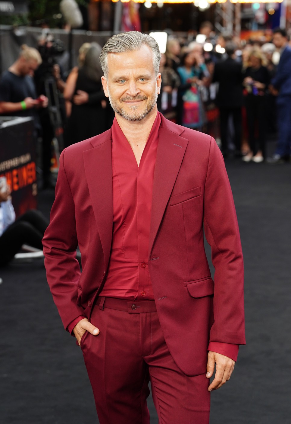 Haumann Máté az Oppenheimer londoni díszbemutatóján